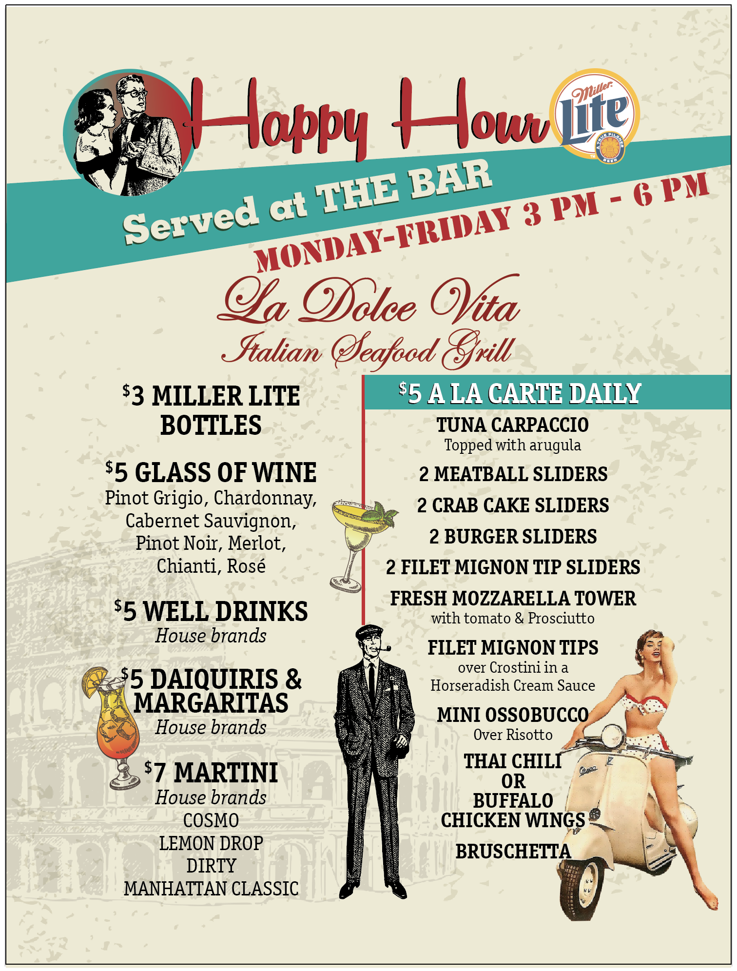 happy hour Monmouth County 